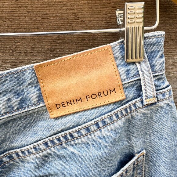 Denim Forum Farrah High Rise Wide Leg sz 27 - Picture 13 of 13